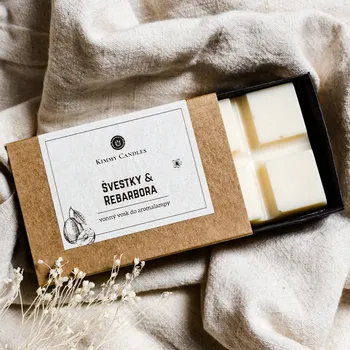 Aroma lampa Vonný vosk Švestky & Rebarbora