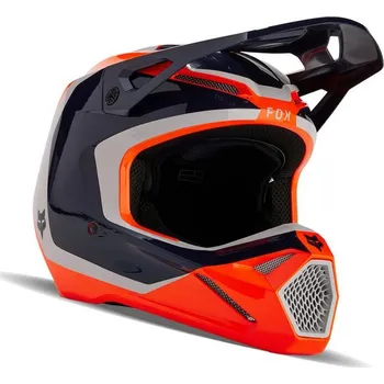 Helma na motorku FOX přilba V1 Nitro fluo orange - M