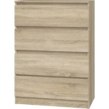 Šatní skříň Komoda MALVÍNA M4, Dub sonoma