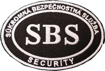 Nášivka Nášivka SBS Security 90 x 60 mm
