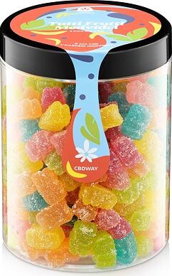 CBD WAY Medvídci Tutti Frutti 2000 mg 800 g