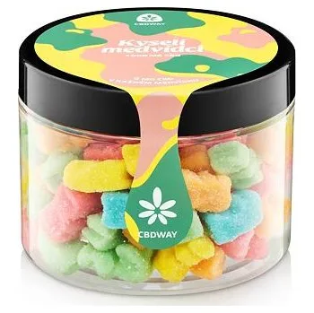 CBD CBD WAY Kyselí medvídci 1000 mg 400 g