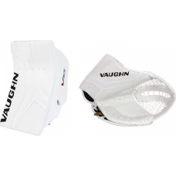 Lapačka + vyrážečka vaughn velocity v10 (set) int SET LEVÝ(klasický gard) BÍLO-ČERNÝ