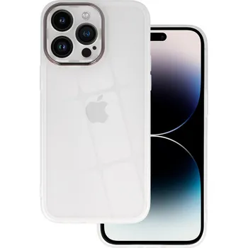 Pouzdro na mobilní telefon Ochranné pouzdro s čočkou pro Iphone 13 Pro bílé čiré