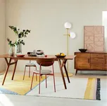 Designová stojanová lampa Parisa 174 cm zlatá