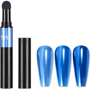 Nailee Mirror pigment pen tmavě modrý TJ11