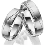 Snubní prsteny titan přírodní diamant 0.029 ct brilianty SP-TI-049