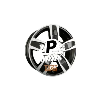 Disk AUTEC QUANTRO Schwarz Poliert 6.00 x 15 ET 60.00 5x118