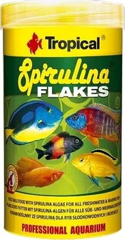 Krmivo pro rybičky Tropical Spirulina Flakes