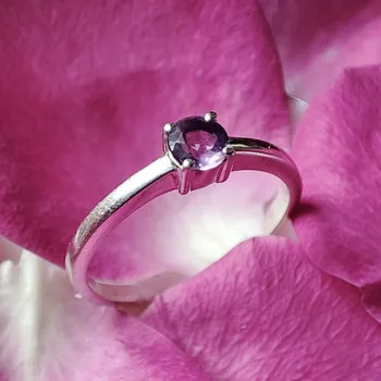 Prsten Prstýnkárna Exclusive kolekce - stříbrný prsten Ametyst AG 925 ≤ 2 g Velikost prstenu: 6 (51/52)