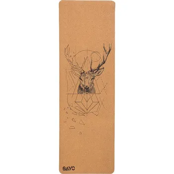 podložka na cvičení Sayo korková podložka na jógu The Deer
