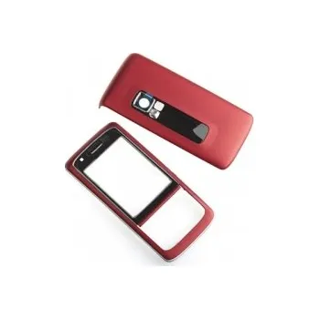 Náhradní kryt pro mobilní telefon Kryt Nokia 6288 , Barva červená