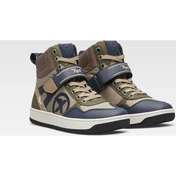 Moto obuv Boty moto pro lady, xpd, dámské (zelená/béžová, vel. 41)