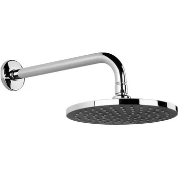 Sprchový panel Hlavová sprcha, Ø 200 mm 1 funkce, sprchovací část šedý plast Mio Chrom H3677100040411