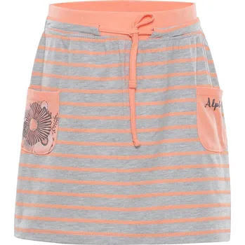 Dívčí sukně Dětská sukně Alpine Pro IMAGO - lososová / 140/146