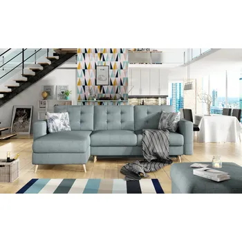 Pohovka Rohová sedací souprava universální - ASGARD L, Cover 70/Botanical 80