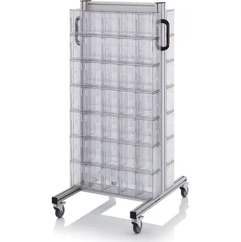 paleta Systémové přepravní podvozky pro vyklápěcí boxy 69 x 68 x 134 cm - materiál: Aluminium / Stahl / Kunststoff / MPX - SK.T.5