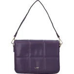 Módní dámská malá kabelka na rameno s prošíváním Azalea, fialová