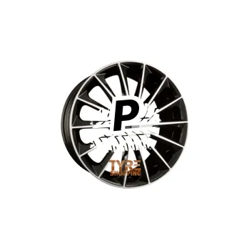 Alu kolo GMP Italia STELLAR Black Diamond 10.00 x 22 ET 35 5x130