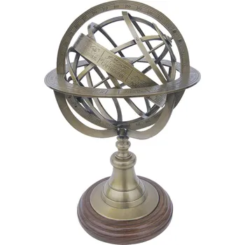 Glóbus SEA Club Armilární sféra mosazná průměr 18,5 cm