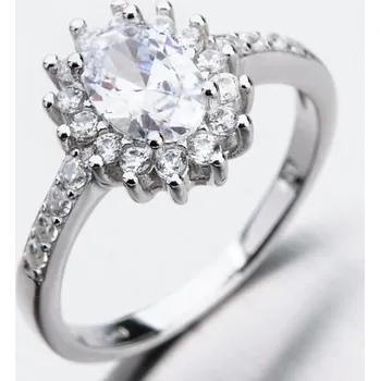 Šperk Dámský prsten stříbro 925 zirkon GST-11348 velikost 58