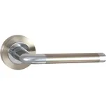 DOMINO Dveřní dělené rozetové kování ELIZABETH-R - M6/M9, pouze klika, rozeta Pouze klika