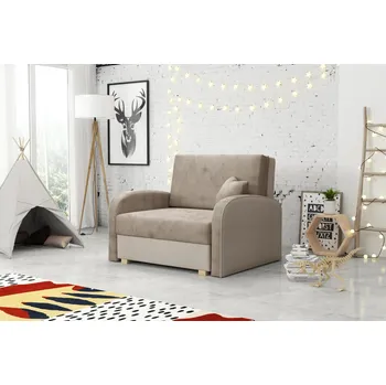 Křeslo Rozkládací křeslo Vivian Soft I - béžová