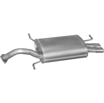 Tlumič výfuku Zadní tlumič výfuku VOLVO S40	 2.0i 100 KW POLMO 31.252