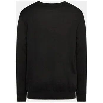 Pánský svetr La Martina Svetr Wessel WMS016 YW025 Černá Regular Fit L