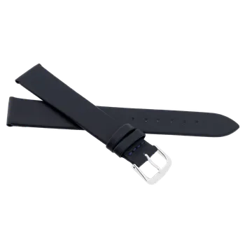 Řemínek na hodinky JVD Modrý kožený unisex řemínek na hodinky R14809/14P