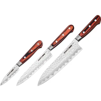 Kuchyňský nůž SAMURA KAIJU Bolster Sada 3 nožů