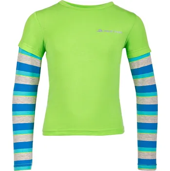 Dětské triko Alpine Pro DILILO 2 - zelená / 116/122