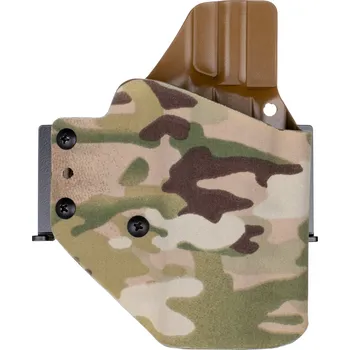 Příslušenství pro sportovní střelbu RH Holsters FROGY - CZ P-10 C - vnější kydexové pouzdro - poloviční sweatguard - multicam wrap Pouzdro je pro: Pravák