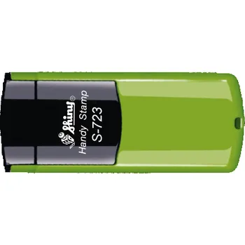 Razítko Kapesní razítko Shiny S-723 Handy Stamp, vlastní text 47 x 18 mm *Barva strojku: Zelená