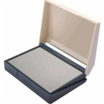 Poduška pro dřevěná razítka a klasická razítka 65 mm x 45 mm, S-1 barvy otisku černá