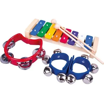 Hudební nástroj pro děti Hudba - Muzikální set, 3 nástroje (Bino) - Akce