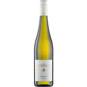 Víno Bílé víno Gröhl Riesling fruchtig 2021, Gröhl, Rheinhessen, polosladké