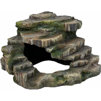 Dekorace do terária Trixie Rohová skála s jeskyní pouštní prales 26 x 20 x 26 cm