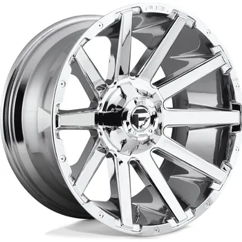 Plechové kolo Fuel D614 CONTRA disk 22x10 6x135/6x139.7 106.1 ET-19, Chrome