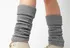 Dámské ponožky Steven Land Pletené návleky na nohy 095 šedé uni