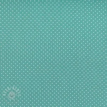 Bavlněná látka Petit dots fresh sage