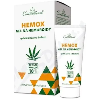 Bylinná léčivá mast Cannaderm Hemox gel na hemoroidy 40 g