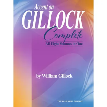 Accent on Gillock - COMPLETE (1-8) / kompletní vydání celé série
