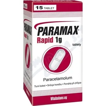 Lék na bolest, zánět a horečku Paramax Rapid 1g 15 tbl