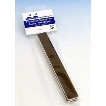 Plastikový model Brusné pilníky velmi jemné (žlutočervené) - hrubost 400/600, 3 ks