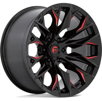 Alu kolo Fuel D823 FLAME disk 20x10 6x139.7 106.1 ET-18, Gloss black