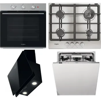 Set domácích spotřebičů WHIRLPOOL OMK38HU0X + WHIRLPOOL TGML 661 IX R + WHIRLPOOL WHVP 65F LM K + WHIRLPOOL WIO 3O540 PELG