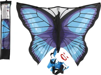 Létající drak Teddies Létající drak Motýl 100 x70 cm 