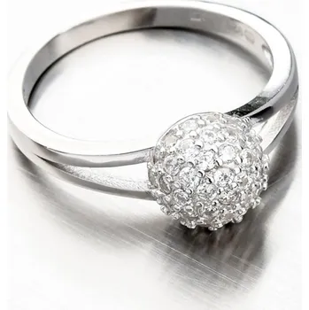 Prsten Dámský prsten stříbro 925 zirkon GST-11601 velikost 58