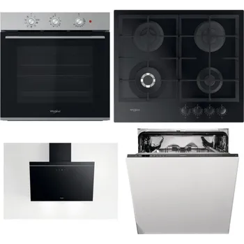 Set domácích spotřebičů WHIRLPOOL OMK38HU0X + WHIRLPOOL GOFL 629/NB1 + WHIRLPOOL AKR 62F LT K + WHIRLPOOL WIO 3T133 PE 6.5
